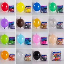 Large 12-inch Tail Balloon Anniversary Wedding Birthday Decoration Supplies Bar KTV Boys and Girls 10PCS