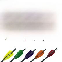 50 Pcs ONTFIHS 3 Inch Feathers for Arrows Shield Cut Turkey Feather Fletching Archery Fletches Hunting Arrow DIY