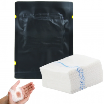 Hemostatic Kaolin Gauze Combat Emergency Trauma Z-Fold Soluble For Ifak Tactical First Aid Kit Medical Wound Dressing