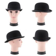 Bombin Hat Bowler Hat Black Hat Bowler Top Hat Stage Carnival Costume Theater Costume Hat Magician Top Hat