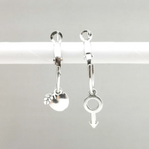 Charm Ares Mars Beauty Venus Symbol Pendant Earrings Art Small Accessories Fashion Jewelry Gifts for Men Women Holiday Souvenirs