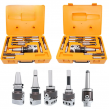 a set MT2 MT3 MT4 C20 C25 BT30 BT40 NT30 NT40 R8 M10 M12 M16 + F1 2 inch 50 Boring head 12mm Boring Bar For Milling Machine Tool