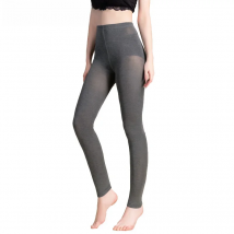 SuyaDream Women Leggings 50%Silk 30%Cotton 20%Spandex Solid slim leggings Full length bottoming pants 2022 New Black Gray