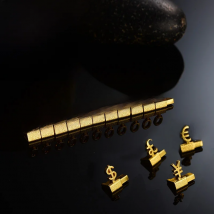 Lot of 10pcs Same Numbers Adjustable Price Cube Letters Assembly Jewelry Watch Shop Display Block EUR Price Numeral Combined Tag