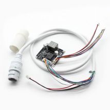 CCTV POE module PCB board Power Over Ethernet 48V to 12V output Smart IEEE802.3af/at for ip camera with weatherproof cable