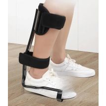 Outside foot drop brace wear corrective stroke hemiplegia rehabilitation foot ankle foot inside and outside with a turn