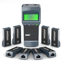 Noyafa NF-8108M Cable tracker Professional Network Cable Tester LCD Display Measure Length Wiremap Tester Network Tools