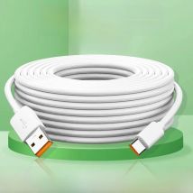 USB Type C 66W Fast Charge Cable 3M 5M 8M 10M 12M  USB C Port Universal Micro USB Data Cable for Huawei Xiaomi Samsung Camera
