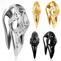 Casvort 2 PCS Ego Ear Weights Hangers Plugs Tunnel 316 Stainless Steel Fashion Ear Gauges Body Piercing Jewelry