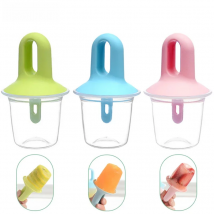 Mini Ice Popsicle Mold Ice Cream Ball Lolly Maker Popsicle Molds Baby Fruit Shake Ice Cream Mold DIY Homemade Ice Pops Mold