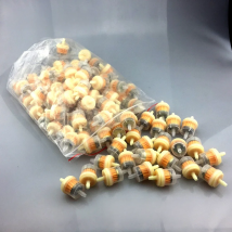 100pcs Universal New Gas Oil Fuel Filter 50cc 70cc 90cc 110cc 150cc 250cc Atv Dirt Bikes Go Karts, Scooters , Motorcycle,Car