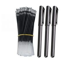 50Pcs/100Pcs Automatic Disappearing Refill Fading Cartridge Normal Temperature Disappear Slowly Blue Ink Gel Pen Refill Ball Pen