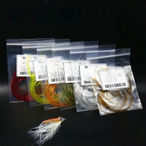 Royal Sissi 6colors set fly tying round glass ribs transparent nymph ribbing bigger buzzers glassy body wrap fly tying materials