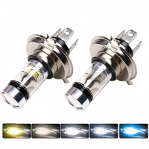 2Pcs New H4 H7 LED Car Headlight H11 H8 H9 H10 H1 H3 Car Fog Light Bulbs 9005 9006 Auto Driving Running Lamps 12000LM 80W 12V