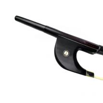 USA low tax wtsfwf top braided carbon fiber bass bow german double bass bow ebony frog mongolia horse hair 4/4 3/4