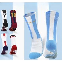 Football Socks For Football Stars Men's Special Anti Slip Thick Towel Bottom Midsole Practical Sweat Absorbing Sports