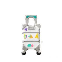 10pcs  Suitcase Custom Floating Charms for Glass Locket Watch Necklace Bracelet