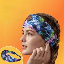 Bluetooth 5.4 Sleep Headphones with Microphone Soft Washable Elastic Breathable Headband Long Battery Life for Travel Sports