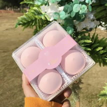 Beauty Makeup Sponge 4pcs Wet&dry Use Makeup Puff Blending Tools For Liquid Cream Loose Powder Foundation Applicator Wholesale