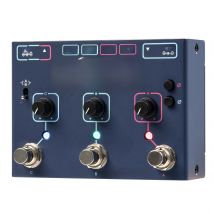 SONICAKE Portal Active Signal Mixer, Analog Line Selector, ABY&FX Loop 3 Channels Multi effects pedal footswitch QDS-06