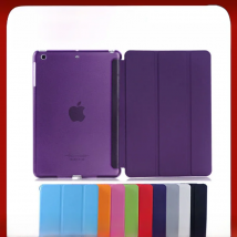 Smart Cover For iPad Mini 1 2 3 4 5 6 7.9 inch Ultra Slim PU Leather Case + PC translucent back case for Apple ipad mini 5 4 3 2