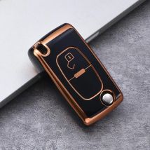 2 3 Button TPU Car Key Case Cover Shell for Peugeot 107 207 307 308 407 607 3008 5008 for Citroen Xsara Picasso C5 C6 C8 Keyless