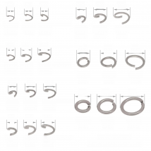 250/1000/5000PCS Stainless Steel Jump Rings 4mm 5mm 6mm 7mm 8mm 9mm 10mm 12mm 15mm Round Metal Split Opened Rings