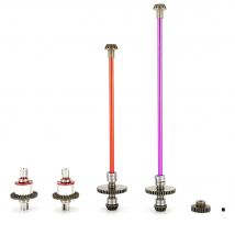 1/12 Drive Shaft With Metal Pinion Front/Rear Differential Gears Upgrade Spare Parts For Wltoys 144001 /124016 /124017 /124019