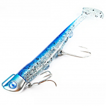 B&U SAND EEL 33G Saltwater Soft Fishing Lure Tail Jig Head Hook Minnow Artificial Bait Sea Bass Swimbait Tackle Gear