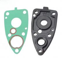 6E0-45321 Aluminium Plate,Water Pump Plate 6E0-45315 Gasket For Yamaha Outboard Engine 4HP 5HP 6E0 6E3 6E0-45321-01-5B Replaces