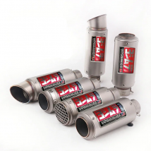 Universal 51mm 60mm Yoshimura Motorcycle Exhaust Muffler Pipe GP Proyect Motocross Escape Moto For z250 z750 z800 z900 z1000 R25
