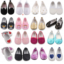 7cm Cloth Doll Shoes Different Styles Clothes Accessories For American 18 Inch Girl And 43cm Baby New Born Doll OG,DIY Toy Girl