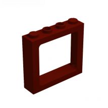 Building Blocks Technicalal parts Window frame double open cabinet 1x4x3 10 PCS MOC Compatible With brand toys for children 6556