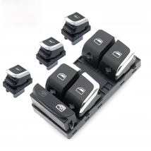 Sorghum Chrome Car Master Window Electric Control Switch Button For AUDI A4 S4 Q5 B8 Allroad 8KD959855A 8KD959851A 8K0959851F