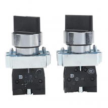 ZB2-BE101C XB2-BD21C XB2-BD21 Rotary Switch Knob 22mm 2 Position Self-locking Latching Switch 1 NO Maintained Select Selector
