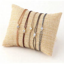 Badu Best Friend Bracelet Fashion Simplicity Small String Tiny Bracelets Gift Rhinestone Charming Jewelry Women Rope Bracelet