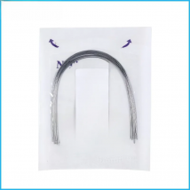 10 Pcs Dental Orthodontic Niti Archwires Natural Form Super Elastic Round Rectangular Arch Wires for Braces Dentist Accessories