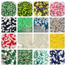 3# Empty Capsules,1,000pcs!All Kinds of Colored Empty Hard Gelatin Capsules Size 3!(Joined or seperated capsules available!)
