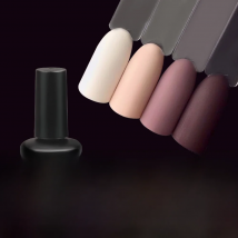Fengshangmei 15ml Matte Rubber Top Coat Gel Polish Seal UV Neon Art Design Matte Base Coat Gel Vanishes Popular Gel Lak Lacquer