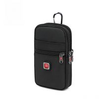 JANGEAR Men's Mobile Phone Pockets Small Shoulder Bag 6 Inch -7 Inch Mobile Phone Bag Multi-Function Wear Belt Vertical Backpack