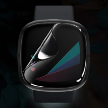 5pcs Soft TPU Clear Protective Film Versa3 Smartwatch Guard For Fitbit Versa 3/ Sense Smart Watch Full Screen Protector Cover