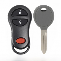 KEYECU 3 Buttons GQ43VT9T 4D64 Chip Transponder Remote Key 315MHz For Jeep 1999 2000 2001 Cherokee 2002 2003 2004 Grand Cherokee