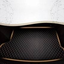 Car trunk mat for Audi A4 B8 2010 2011 2012 2013 2014 Cargo Liner Carpet Interior Parts Accessories Cover