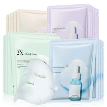 20pcs BIOAQUA Centella Collagen Face Mask Moisturizing Refreshing Sheet Masks Hyaluronic Acid Facial Mask Skin Care Products
