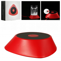 DSPIAE MS-01 CHARYBDIS Magnetic Lacquer Shaker For Paint Decorating Red with MS-R18 Magnetic Remote Lacquer Rotor 18MM*10