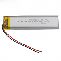 3.7V 1500 mAh 5.55Wh 702080 Rechargeable Polymer Li  Lithium Lipo Battery For GPS E-Book Camera MP4 Driving Recorder Tablet PC