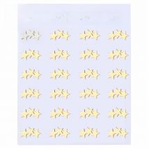 12 Pairs Trendy 3 Star Earrings Wholesale Stainless Steel Stud Earings Set for Women Jewelry Oorbellen Gifts Golden Silver Color