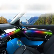LED Car For Audi A3 Interior "Atmosphere upgrade Ambient Light kit A6 A7 C5 C6 Q3 Q2 Q7 A1 A4 64 Color RGB Symphony APP 12V
