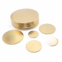 1pack Raw Brass Charms Round Disc Blank Stamping Tag Charms Pendant  For DIY Necklaces Earrings Jewelry Making