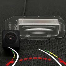 AHD Fisheye 12LED Dynamic Trajectory Car Rear View Camera For Mitsubishi Outlander Lancer GTS Sportback i-MiEV Xpander Eclipse